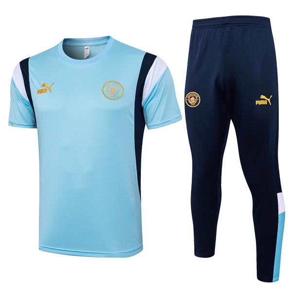 Trikot Manchester City Komplett Set 2024-25 Blau